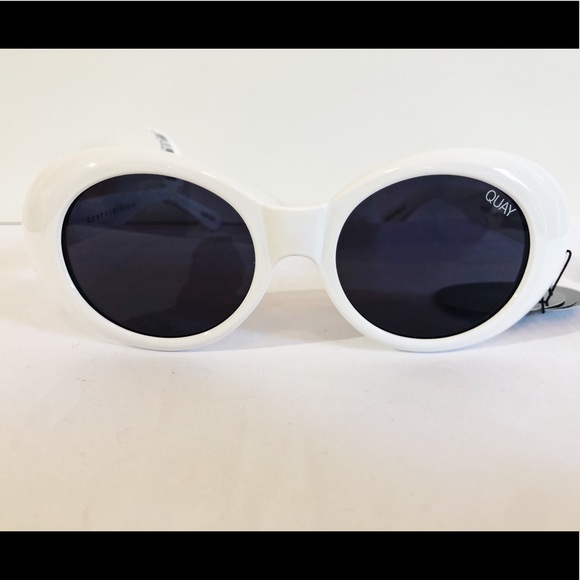 QUAY AUSTRALIA FRIVOLOUS 55mm OVAL SUNGLASSES - Picture 8 of 8